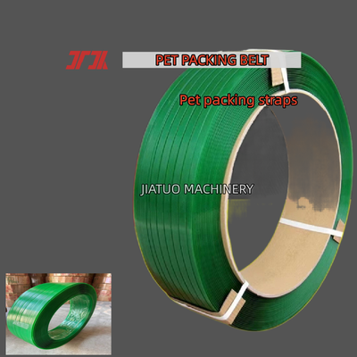 High-speed PET strapping 16mm green PET packaging belt for pneumatic strapping machines