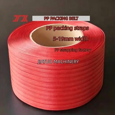 100% New Material PP Packing Belt 5mm PP Packing Straps for Automatic Strapping Machines