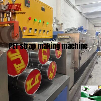 9-32mm PET Strap Extrusion Machine with PLC Control for Recycled PET Bottle Flake Material