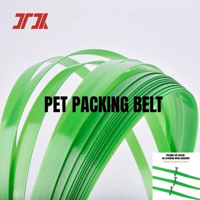 9-32mm Width Weather Resistant High Tensile Strength PET Packing Strap for Heavy Cargoes