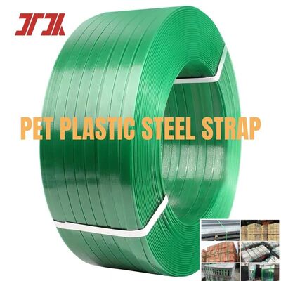 9-32mm Width Weather Resistant High Tensile Strength PET Packing Strap for Heavy Cargoes