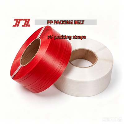 Transparent PP packaging belt 5mm high-speed packaging belt PP strapping straps for automatic strapping machines