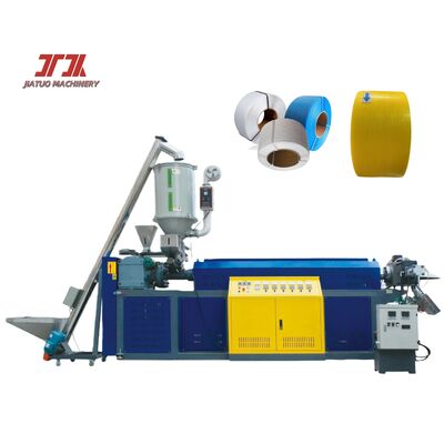 300kg/h Capacity PP Strap Making Machine with Automatic Screen Changer for 5-19mm Strapping Band
