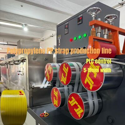 300m/min Energy Saving PP Strapping Band Extrusion Line with 38CrMoAlA Screw for Low Camber Strap
