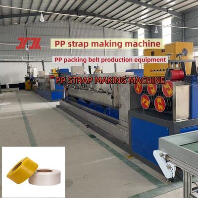 100% Polypropylene PP Strapping Production Line PP strap making machine with Automatic Screen Changer
