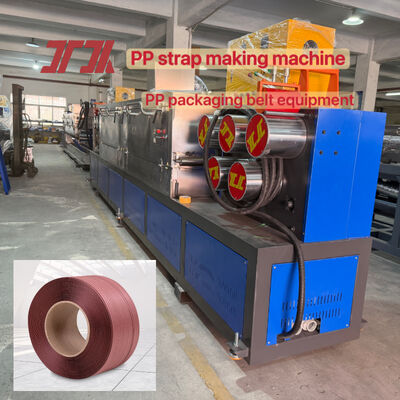 PP strap making machine PP Strapping Band Extrusion Line with PLC Fully Automatic Control System