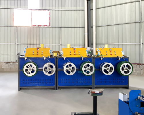 Electrical Control Plastic PP Strap Machine Winder With Double Disk