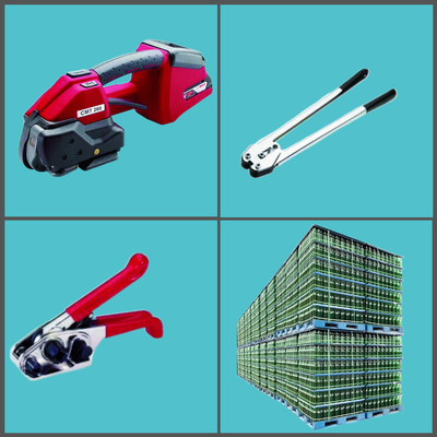 Battery Operated Handheld Strapping Machine For 1/2"-3/4" Polypropylene Strapping