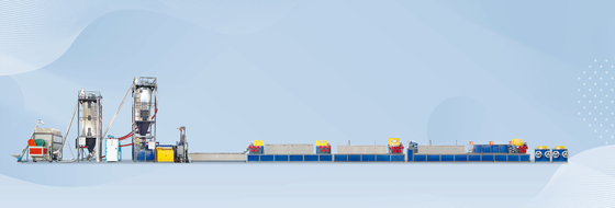 200kw PET Strapping Roll Manufacturing Machine