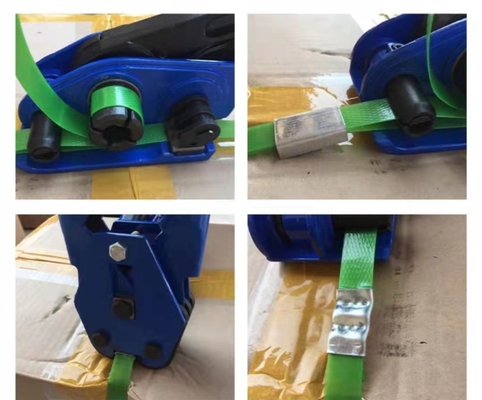 Semi Auto Polypropylene PP Handheld Strapping Machine With Lithium Battery