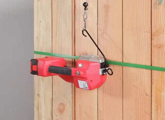 Semi Auto Polypropylene PP Handheld Strapping Machine With Lithium Battery