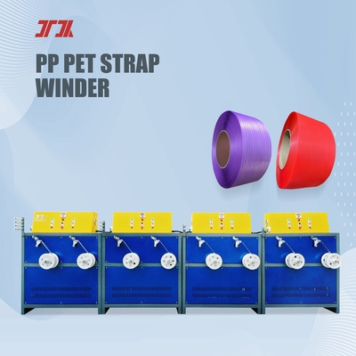 PLC Double Station Plastic PET Strap Winder