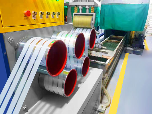 Electrical Control Plastic PP PET Packing Belt Extruder Machine With Double Disk Winder