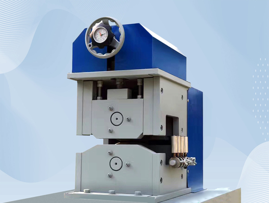 Automatic Plastic Film Embossing Machine For PP PET Strap L Sealing