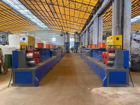 High Performance PET Strap Extrusion Line With PLC Control 9-32mm PET Strap Making Machine