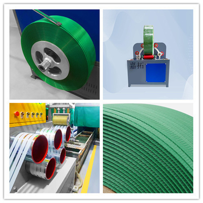 100% Recycled Bottle Flakes Material PET Strap Manufacturing Machine Durable Construction