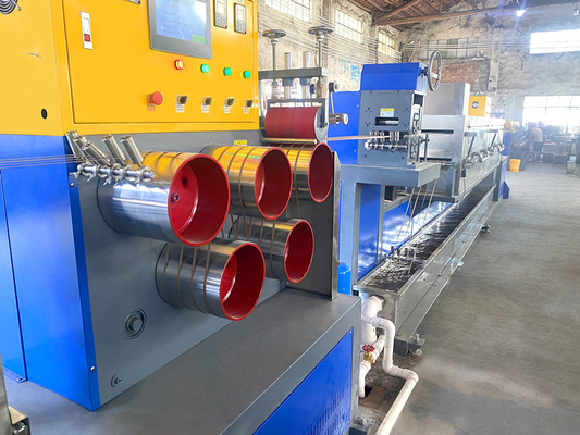 Customized 5-19mm twin screw PP strapping production line PP strapping equipment for fully automatic strapping machine