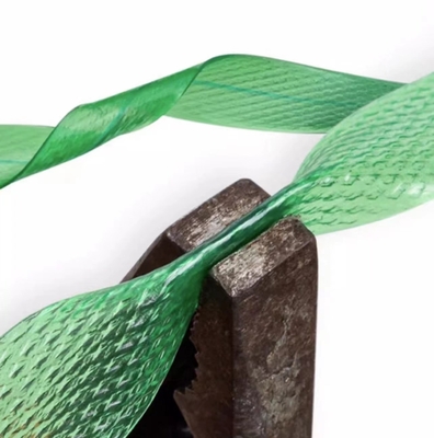 PET packing strap made by new raw material or PET bottle flake material with 9-32mm width