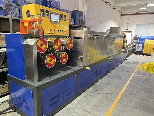 PP belt extrusion production line, PP packaging belt production equipment, PP belt making machine, width: 5-19mm