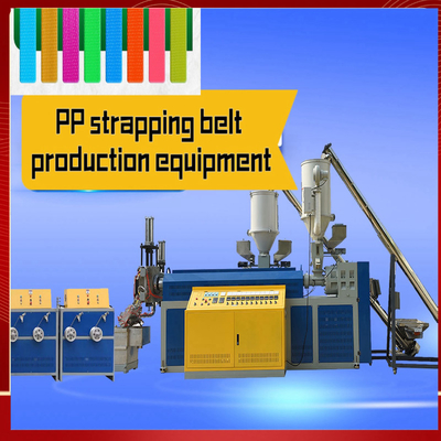 100KW PP Strapping Tape Making Machine Customizable Power Supply and Adjustable Strap Tension