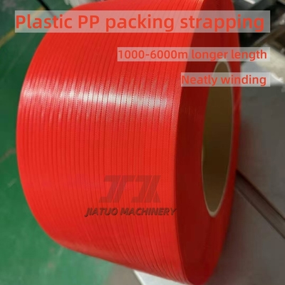 5mm >6000m Semi Virgin Recycle Polypropylene Plastic PP Band Strapping Belt For Packaging