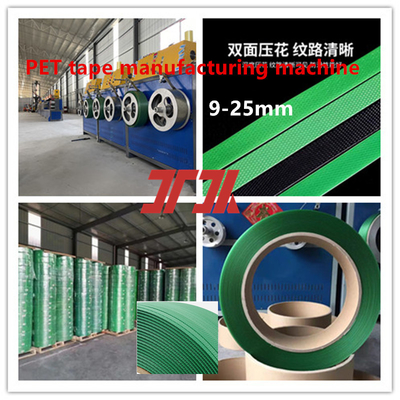 Plastic Machinery Single Screw PET Strapping Machine PET Plastic Steel Strapping Production Line PET Strapping Equipment with Automatic Screen Changer