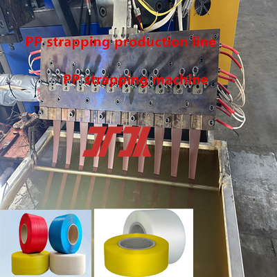 Packaging machinery Twin screw PP strapping equipment PP strapping production line with 150-300 m/min