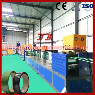 300-330KG/H Capacity PET Strap Making Machine With 3.5m2 Filter Area And Automatic Winder