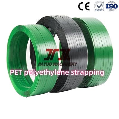Colorful Embossed Polyester Plastic Packing Belt Pallet Plastic PET Strap For Cargo Packing