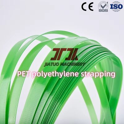Strength 1000N 19mm Width Transparent Green PET Strap Affordable Packaging Banding Strapping