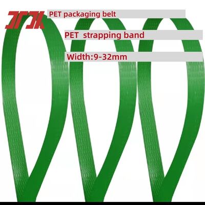 9-32mm PET plastic strapping belt green PET packaging strap high-speed PP PET strapping belt