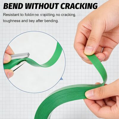 JIATUO 100% PET Bottle Flakes Material Pet Packing Belt Strapping Roll Cooperate With Huawei