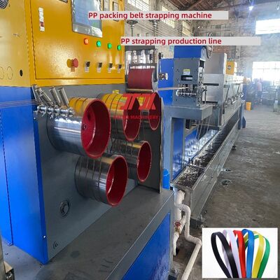PP strap making machine 5mm PP Strapping equipment with PLC control system