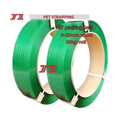 High-speed PET strapping 15mm PET packaging band for pneumatic strapping tools