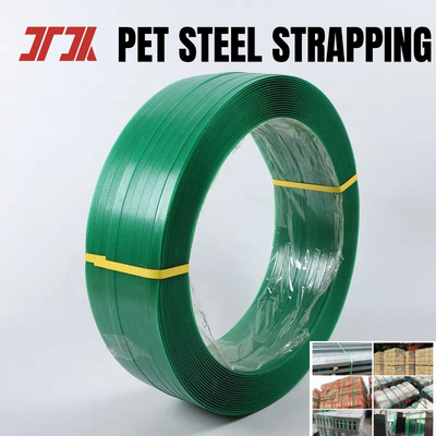 9-32mm Automatic Pet Packing Belt For Metal Bundles 100% Bottle Flakes Material