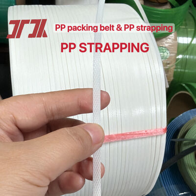 12mm PP Strapping High-Speed ​​Packaging Strap from 100% PP recycled polypropylene