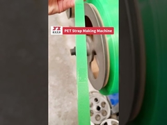 PLC control 200kg/h Plastic PET Strap Making Machine 200KW