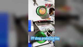 PP Strap making machine PP packing belt production line with non-stop screen changer